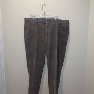 EXCELLENT CONDITION BALLIN MANSFIELD RELAXED FIT BROWN CORDUROY PANTS 42 X 29